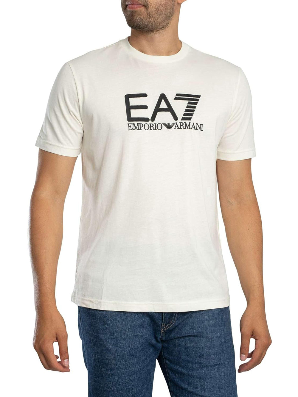 EA7 T-shirt Uomo - Beige modello 7M000898AF10375