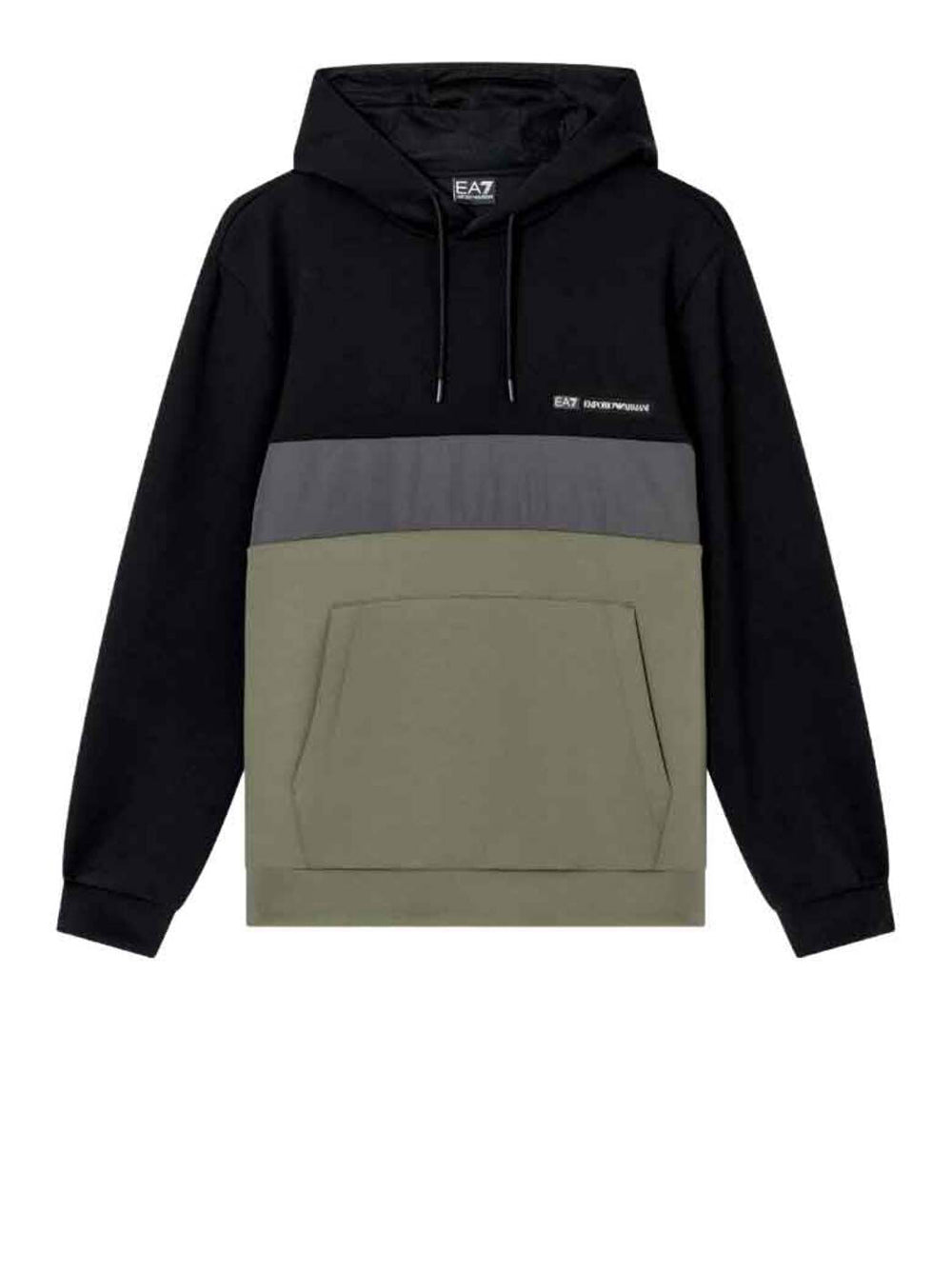 EA7 Felpa Uomo - Nero modello 7M000937AF17003