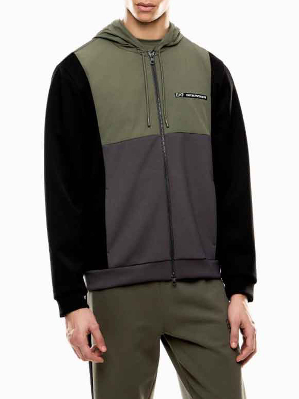 EA7 Felpa Uomo - Nero modello 7M000938AF17003