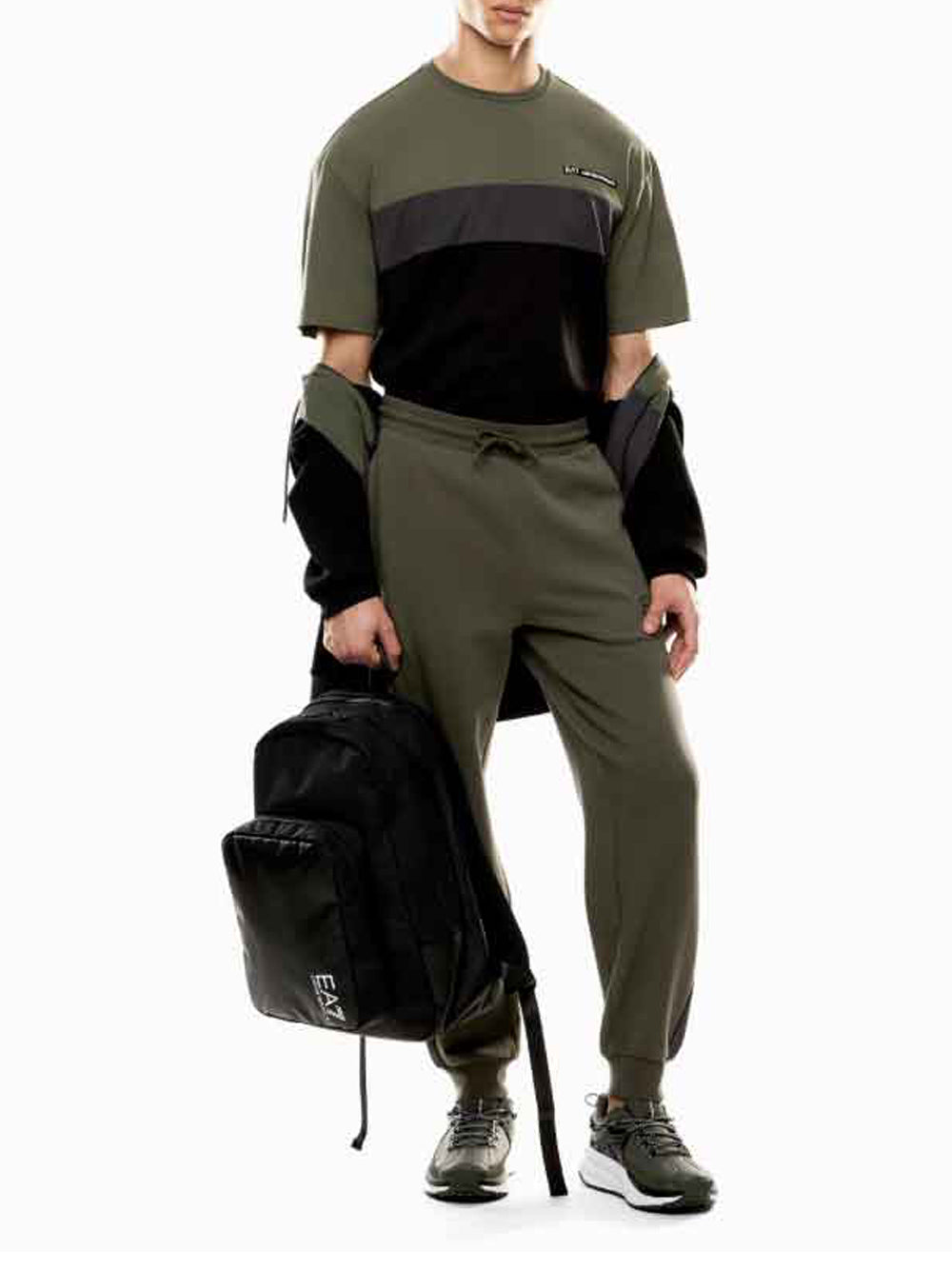 EA7 Felpa Uomo - Nero modello 7M000938AF17003