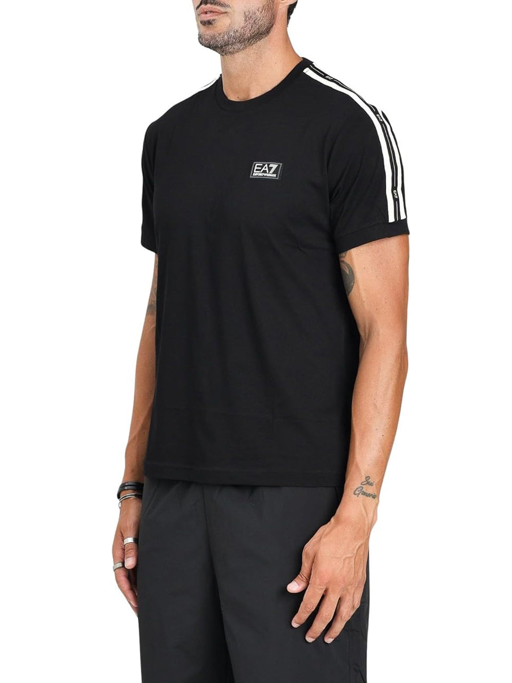 EA7 T-shirt Uomo - Nero modello 7M000956AF10375