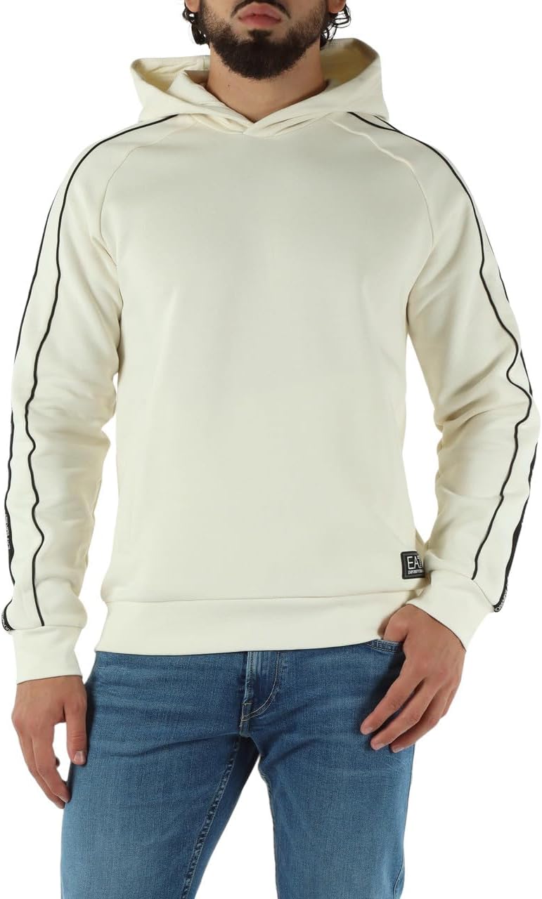 EA7 Felpa Uomo - Bianco modello 7M000972AF10377