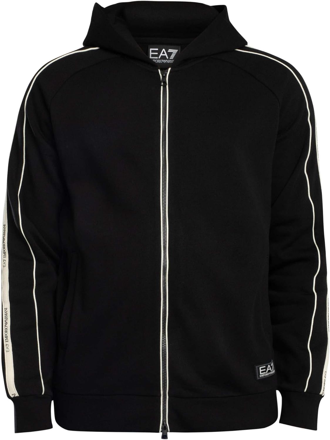 EA7 Felpa con zip Uomo - Nero modello 7M000973AF10377