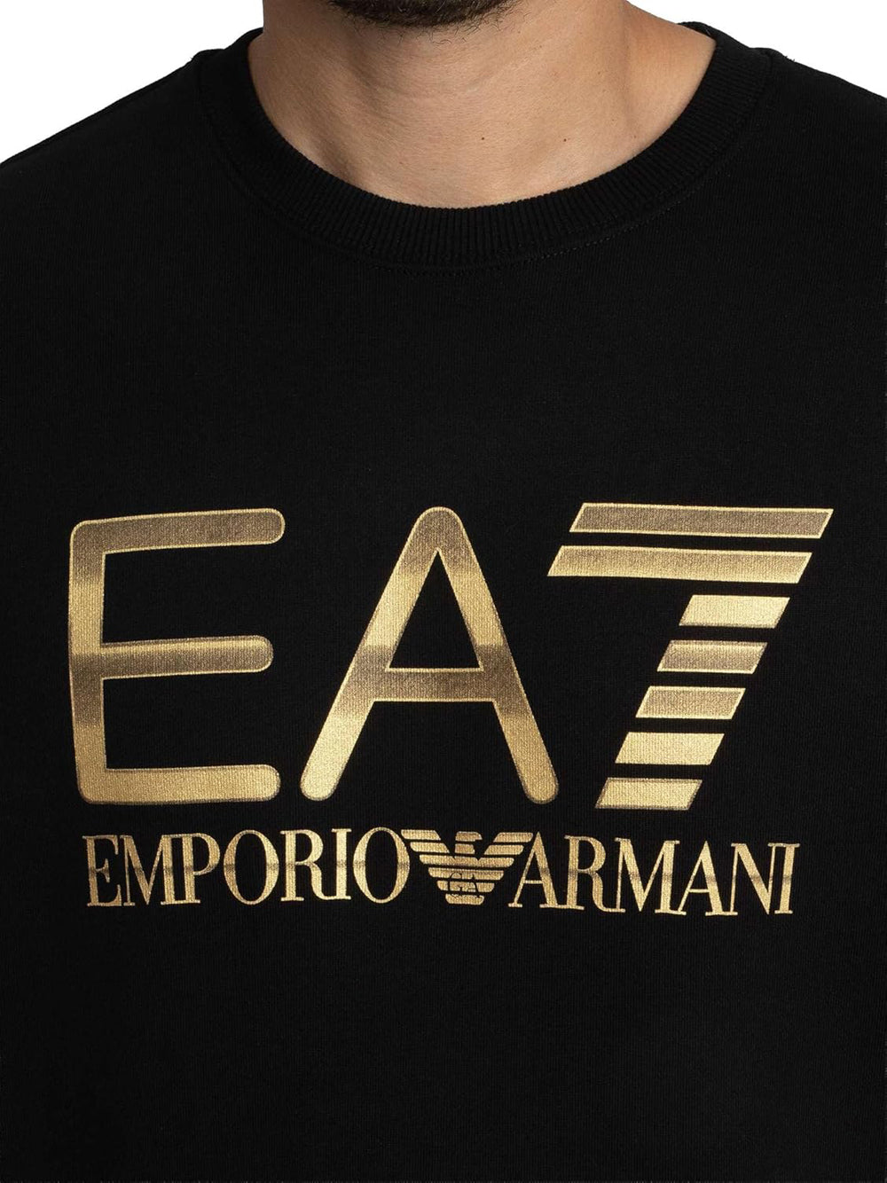 EA7 Felpa Uomo - Nero modello 7M001191AF17787