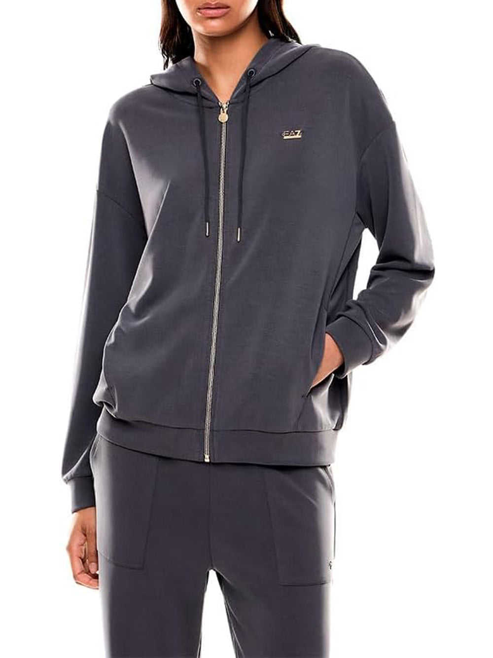 EA7 Felpa Donna - Grigio modello 7W000192AF12643