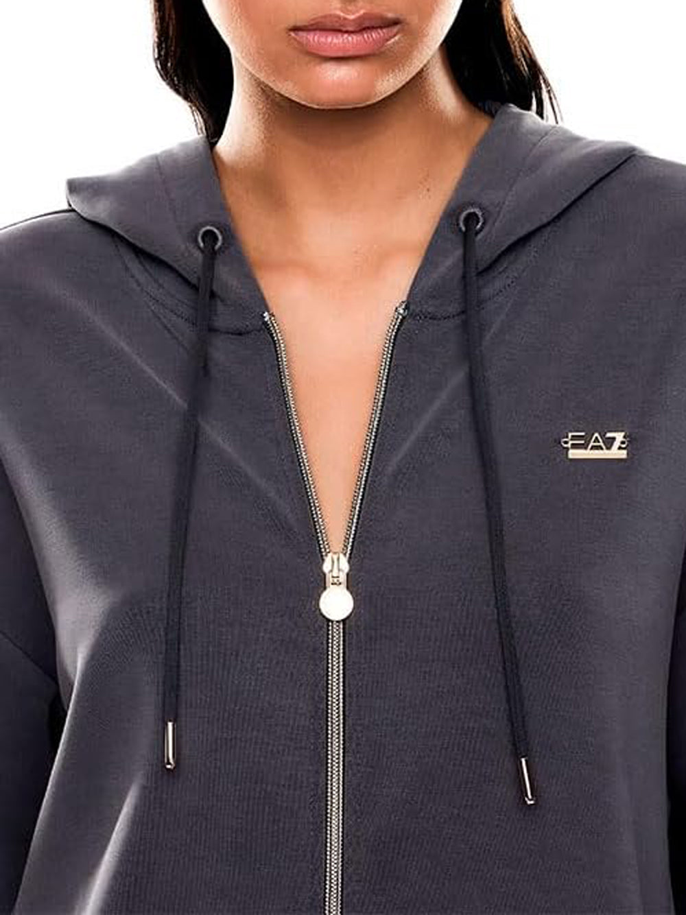 EA7 Felpa Donna - Grigio modello 7W000192AF12643