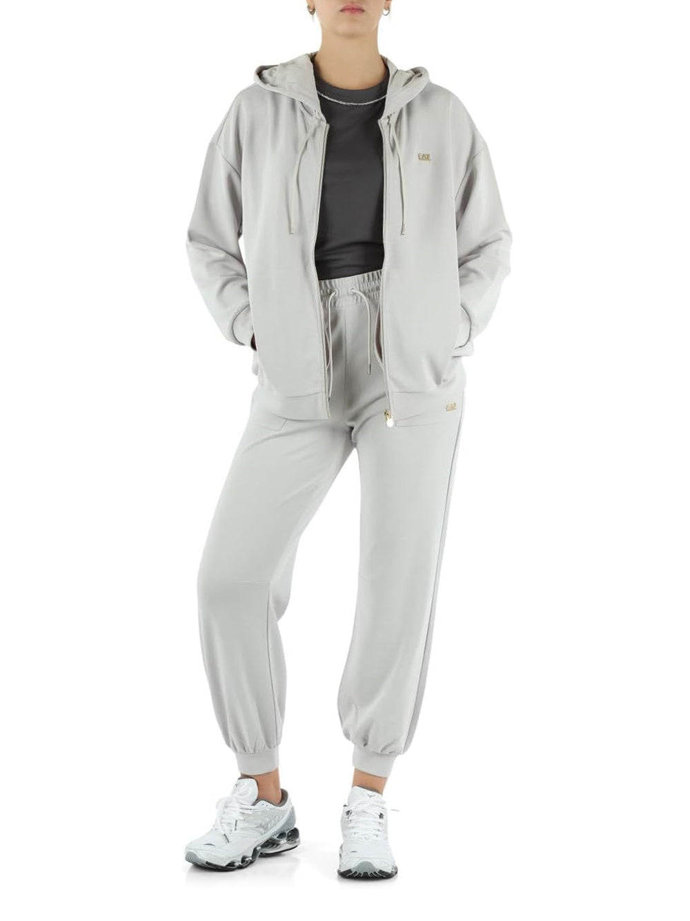 EA7 Felpa Donna - Grigio modello 7W000192AF12643