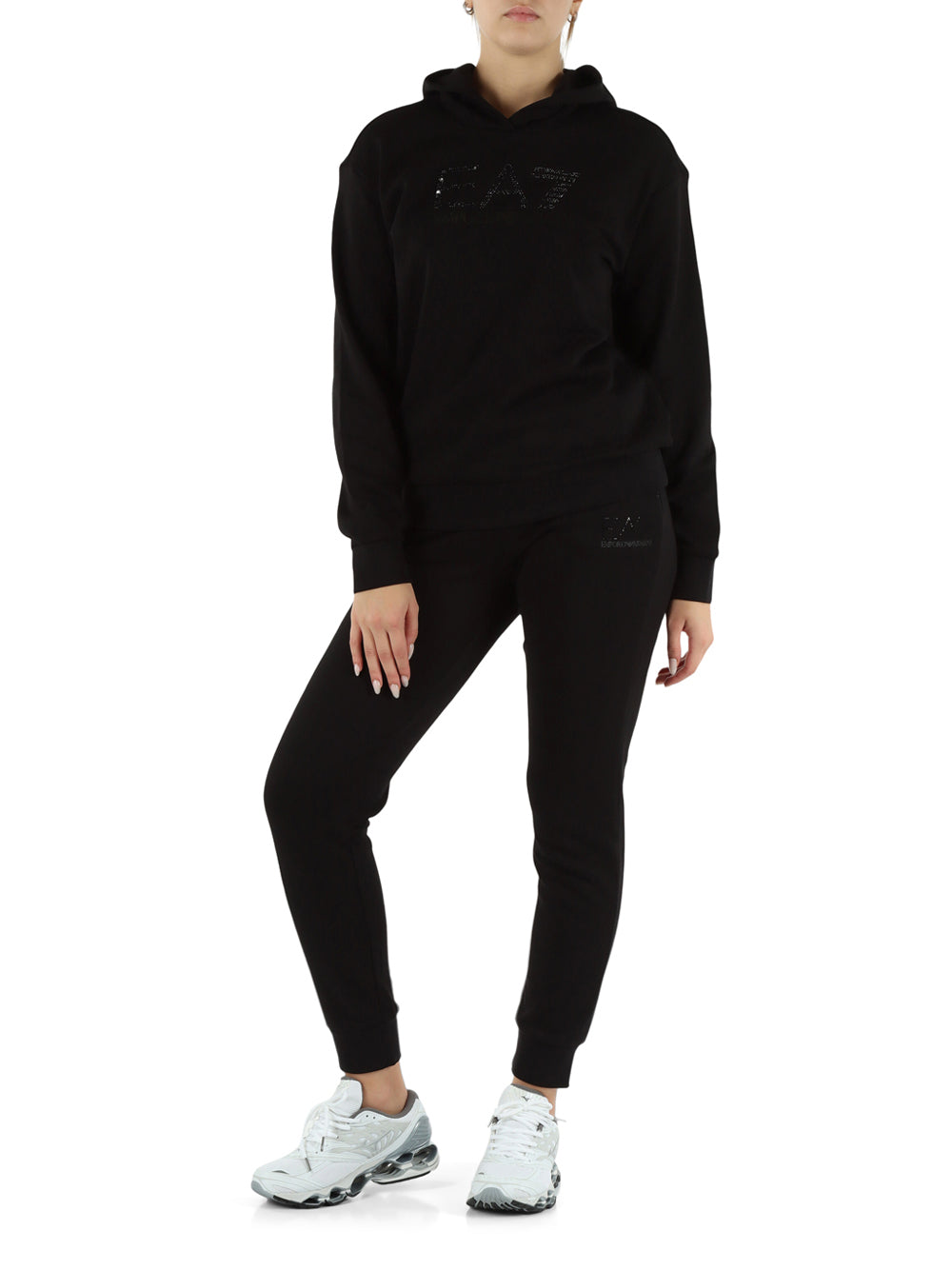 EA7 Felpa Donna - Nero modello 7W000537AF15831