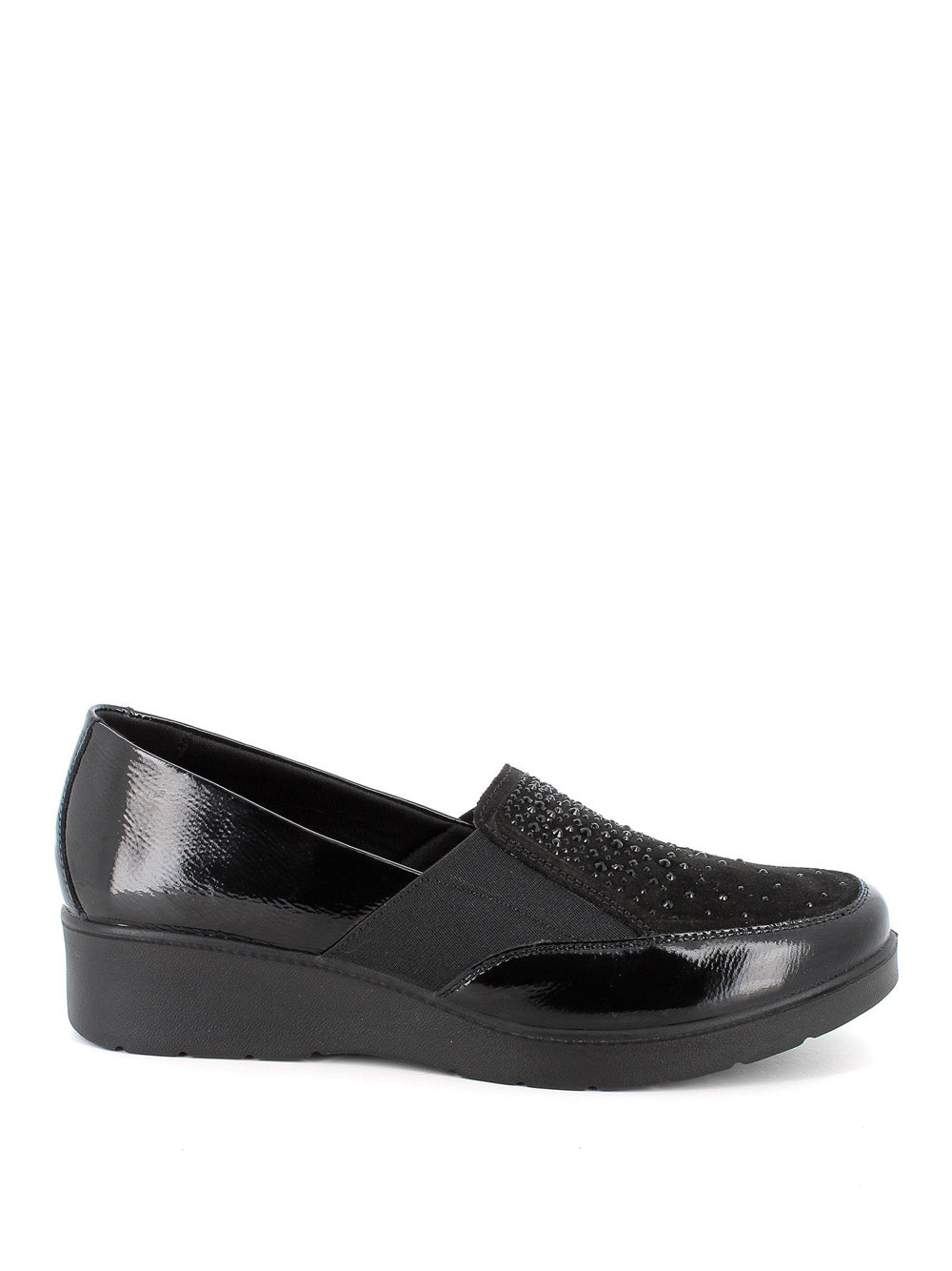 ENVAL SOFT Mocassini con zeppa Donna - Nero modello 8761100