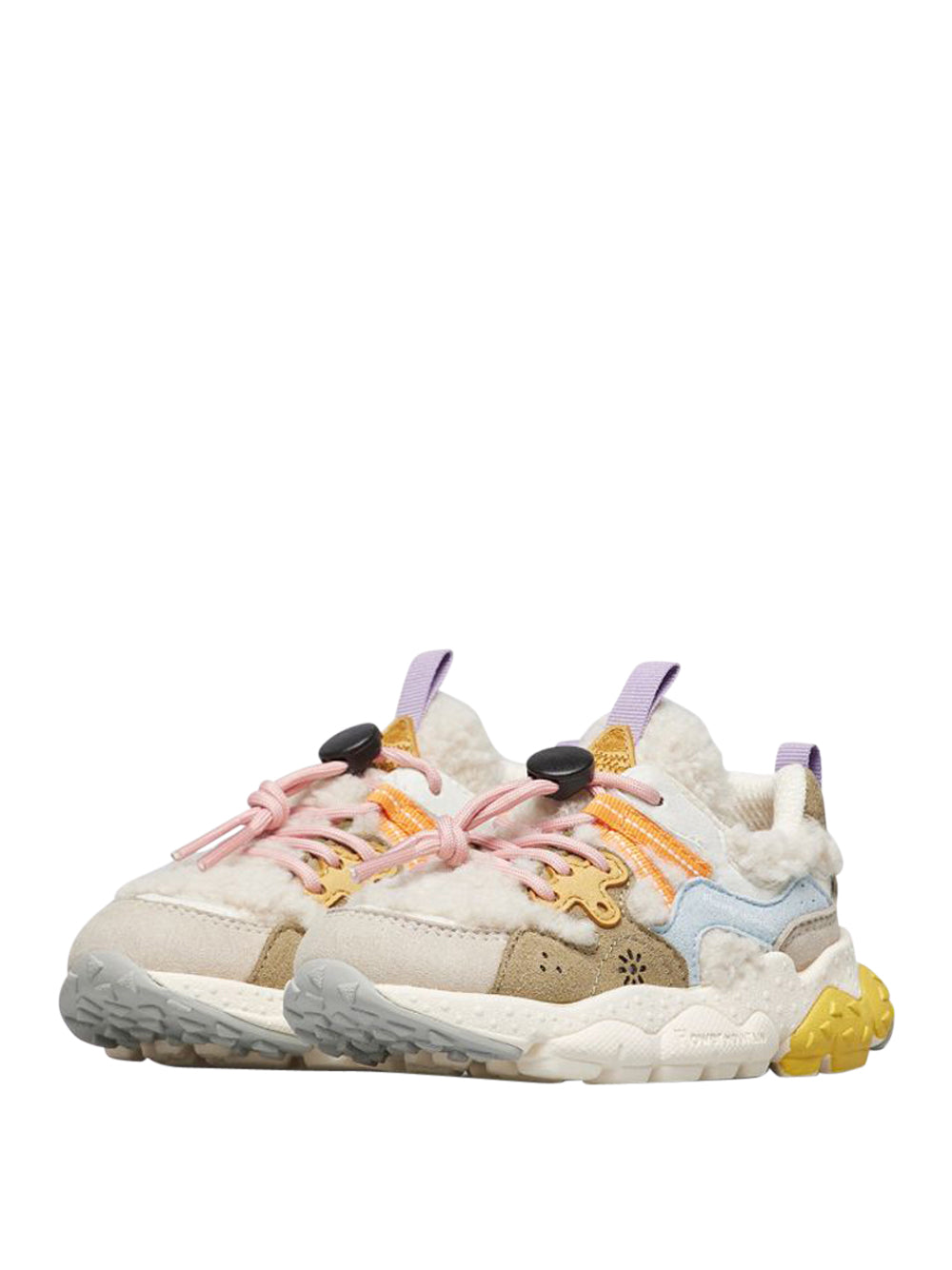 FLOWER MOUNTAIN Sneakers Bambino - Taupe modello YAMANO3