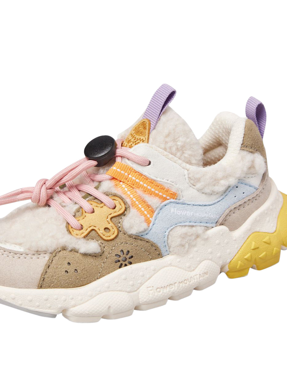 FLOWER MOUNTAIN Sneakers Bambino - Taupe modello YAMANO3