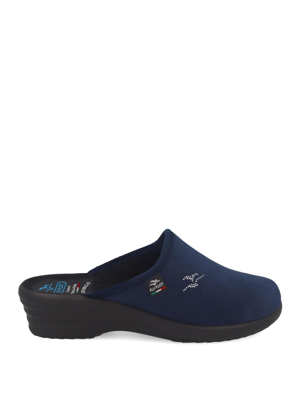FLY FLOT Ciabatta chiusa blu con disegno FLY FLOT Ciabatta chiusa blu con disegno