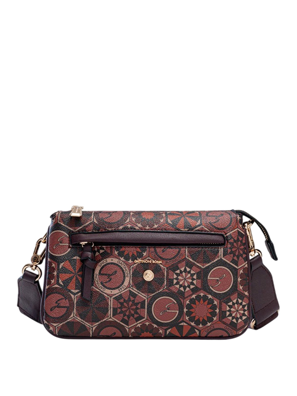 GATTINONI Borsa a Tracolla Donna - Bordò modello BINTD8391WZT