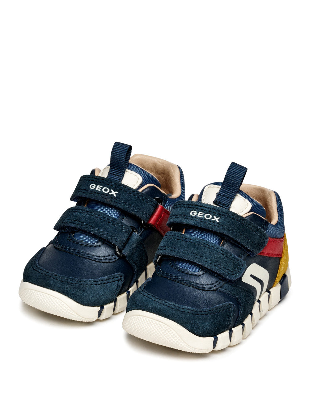 GEOX Sneakers con strappi Bambino - Blu modello B3555D 5422