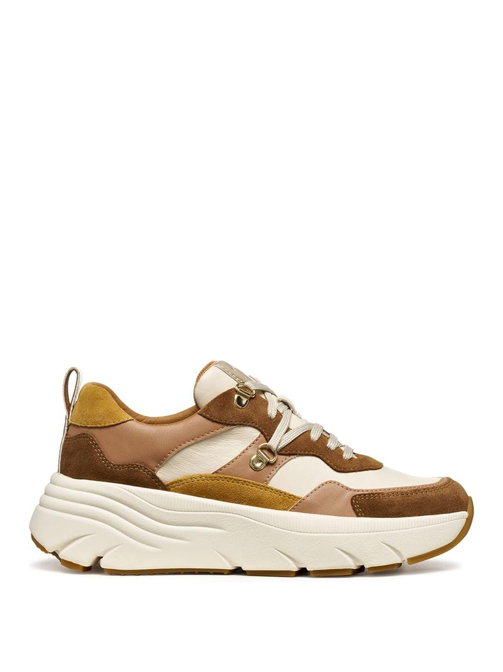 GEOX Sneakers Donna - Marrone modello D36UFE 022BC