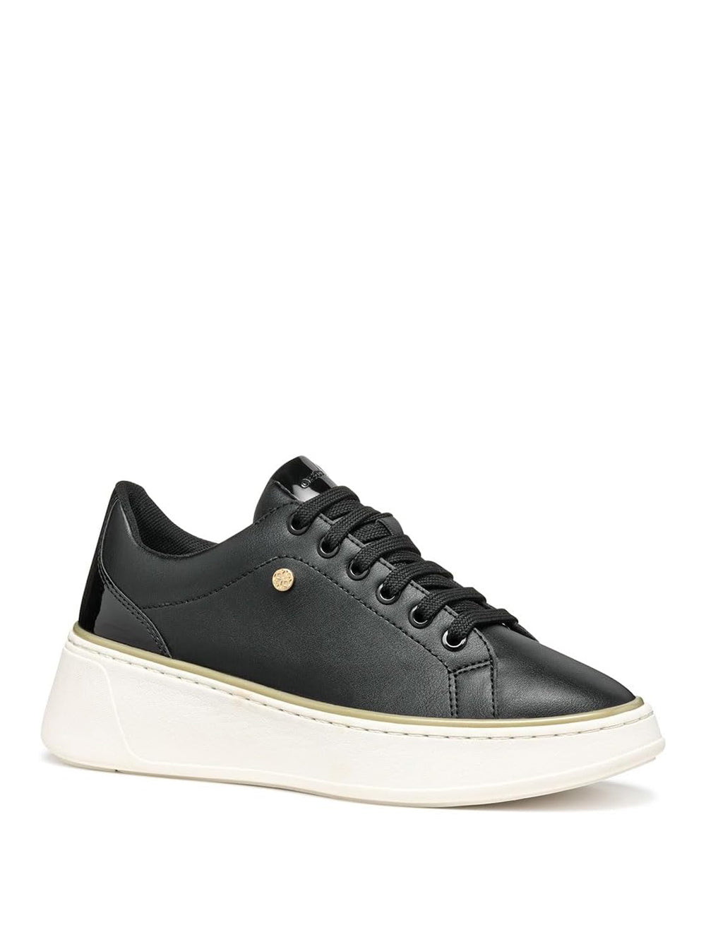 GEOX Sneakers platform Donna - Nero modello D55YHA 5402