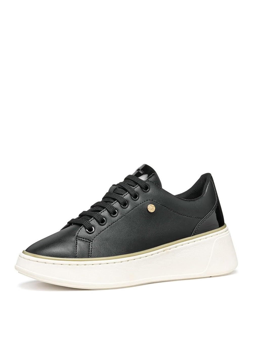 GEOX Sneakers platform Donna - Nero modello D55YHA 5402