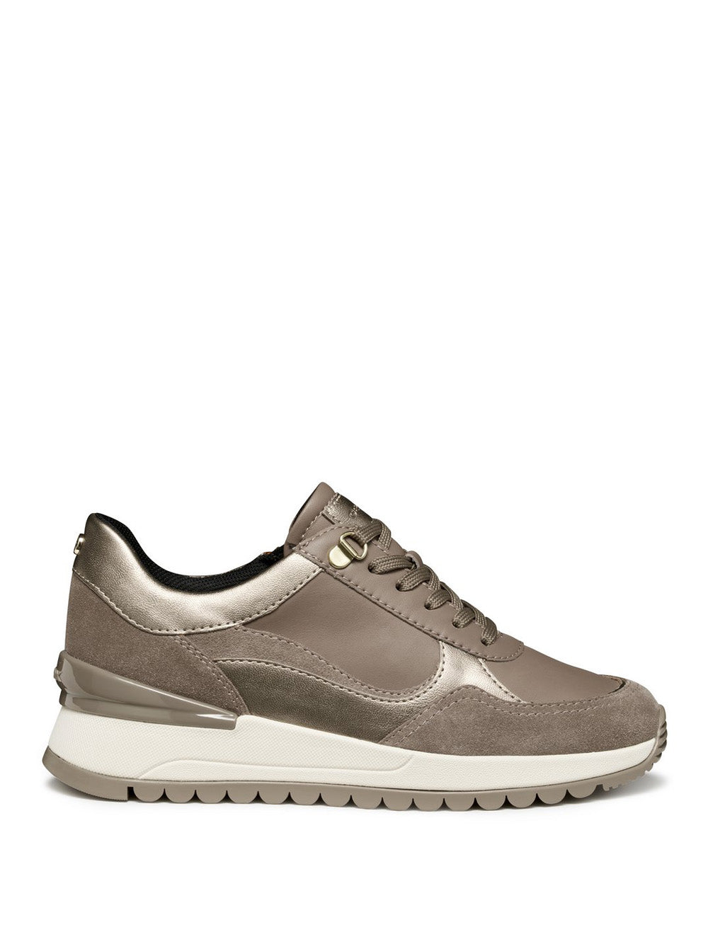 GEOX Sneakers con zeppa Donna - Taupe modello D5600A 8522