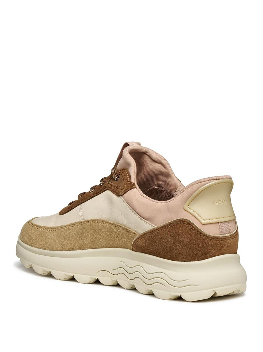 GEOX Sneakers Spherica Donna - Beige modello D567MB 8522