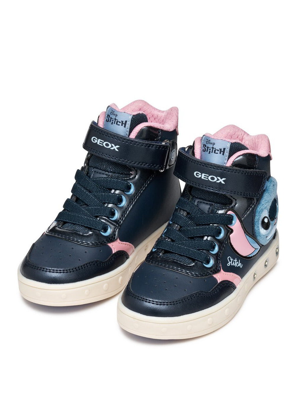 GEOX Sneakers con strappi Bambino - Blu modello J568WH 0BCKN