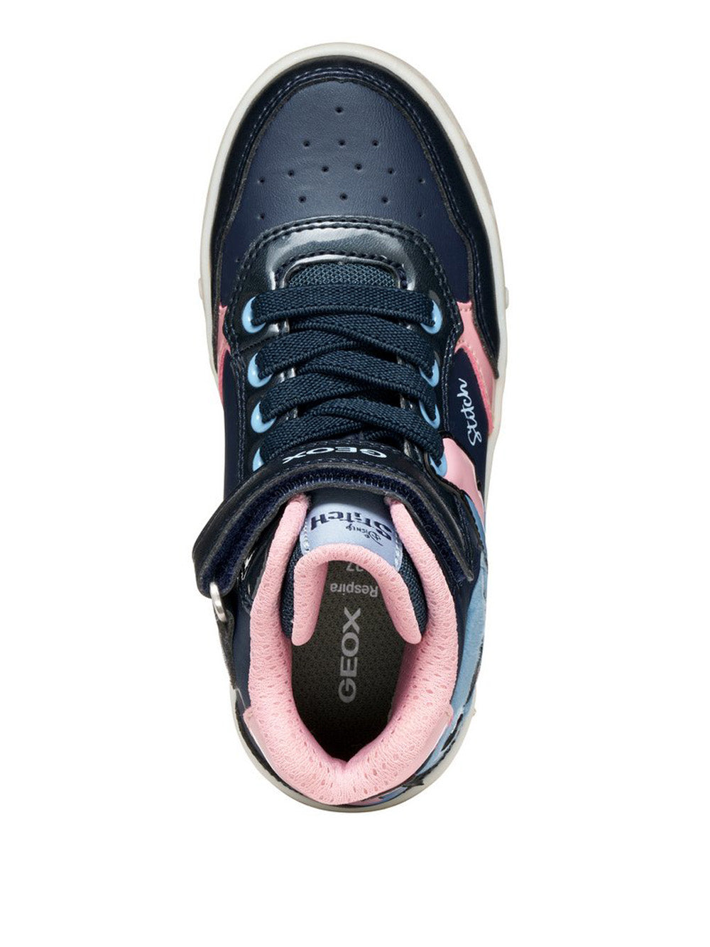 GEOX Sneakers con strappi Bambino - Blu modello J568WH 0BCKN