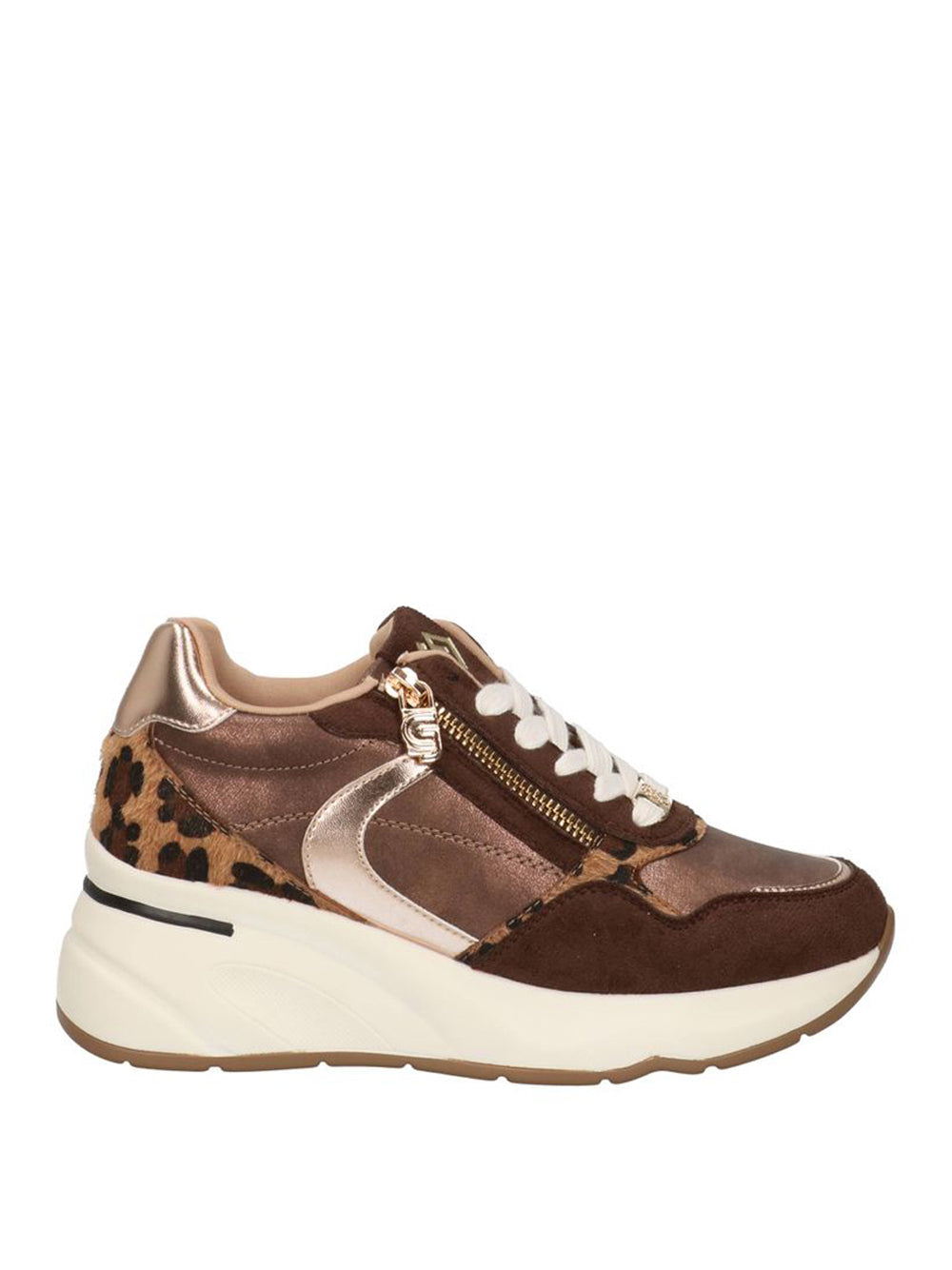 GOLD&GOLD Sneakers Donna - Marrone modello GB1015