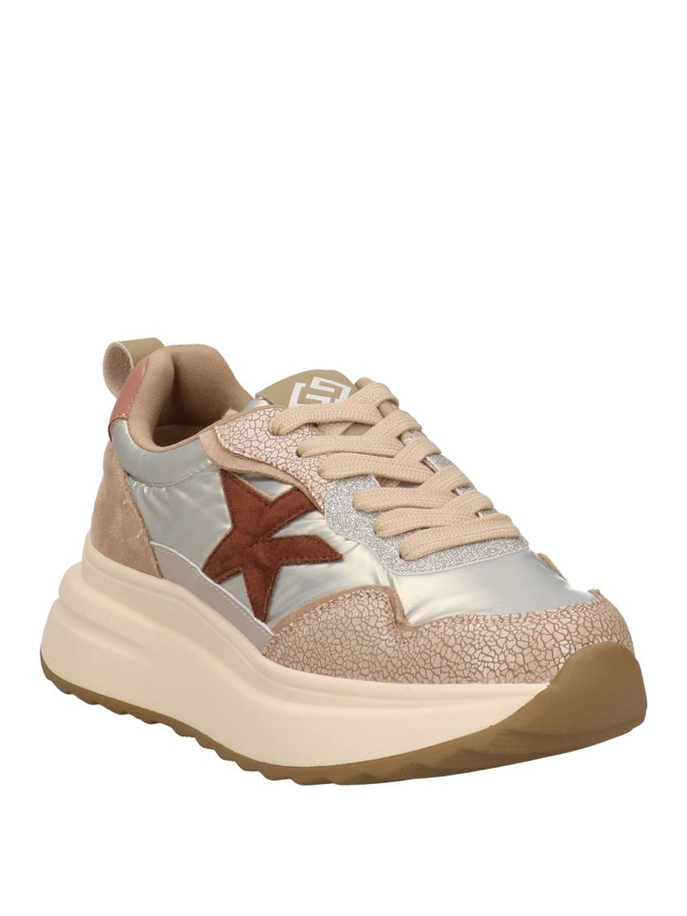 GOLD&GOLD Sneakers Donna - Beige modello GB980