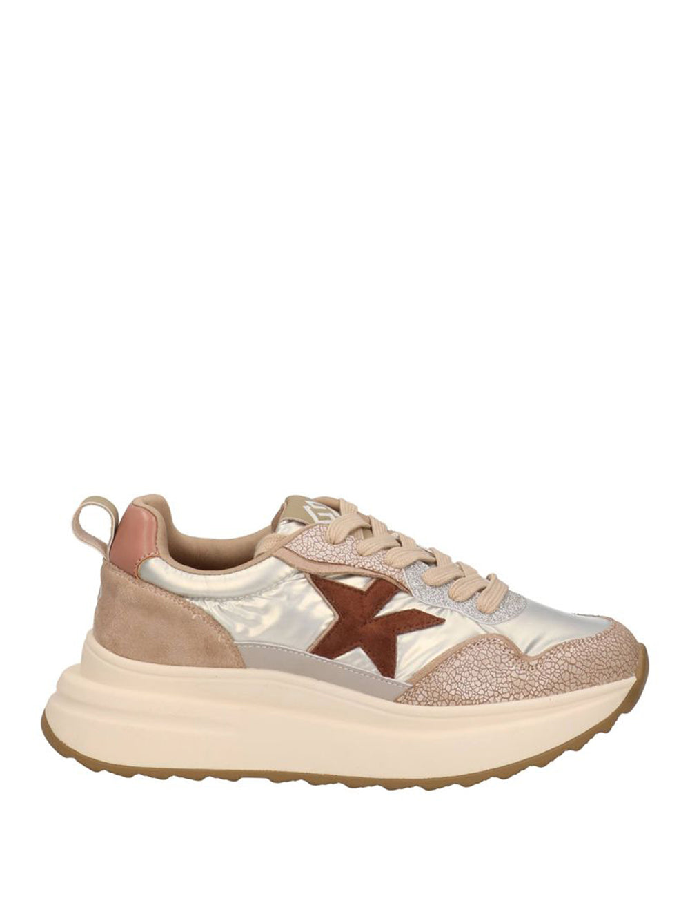 GOLD&GOLD Sneakers Donna - Beige modello GB980