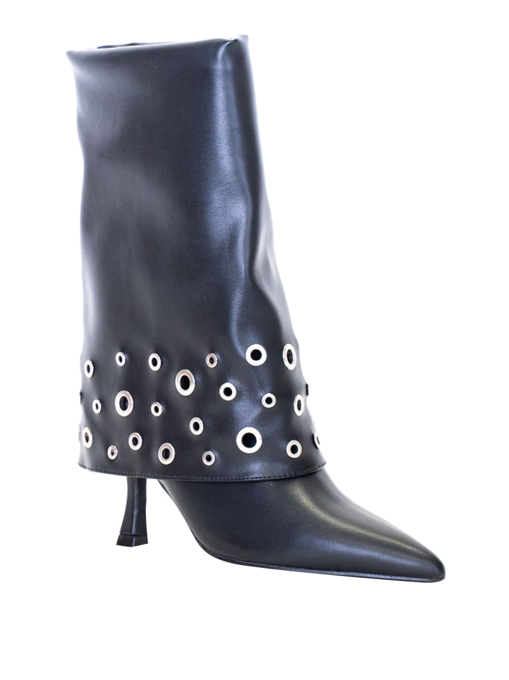 GOLD&GOLD Stivaletti con tacco Donna - Nero modello GV111