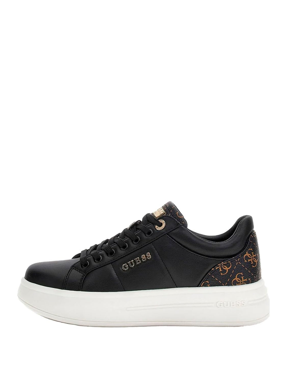 GUESS Sneakers platform Donna - Nero modello FLFWLLPEL12