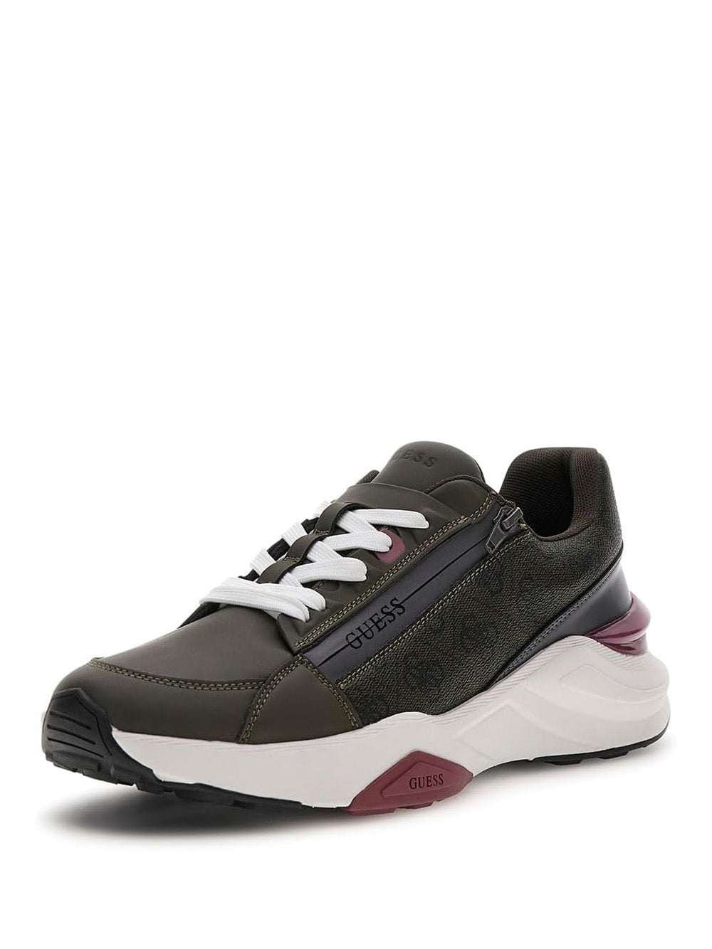 GUESS Sneakers Uomo - Verde modello FMFVALELE12