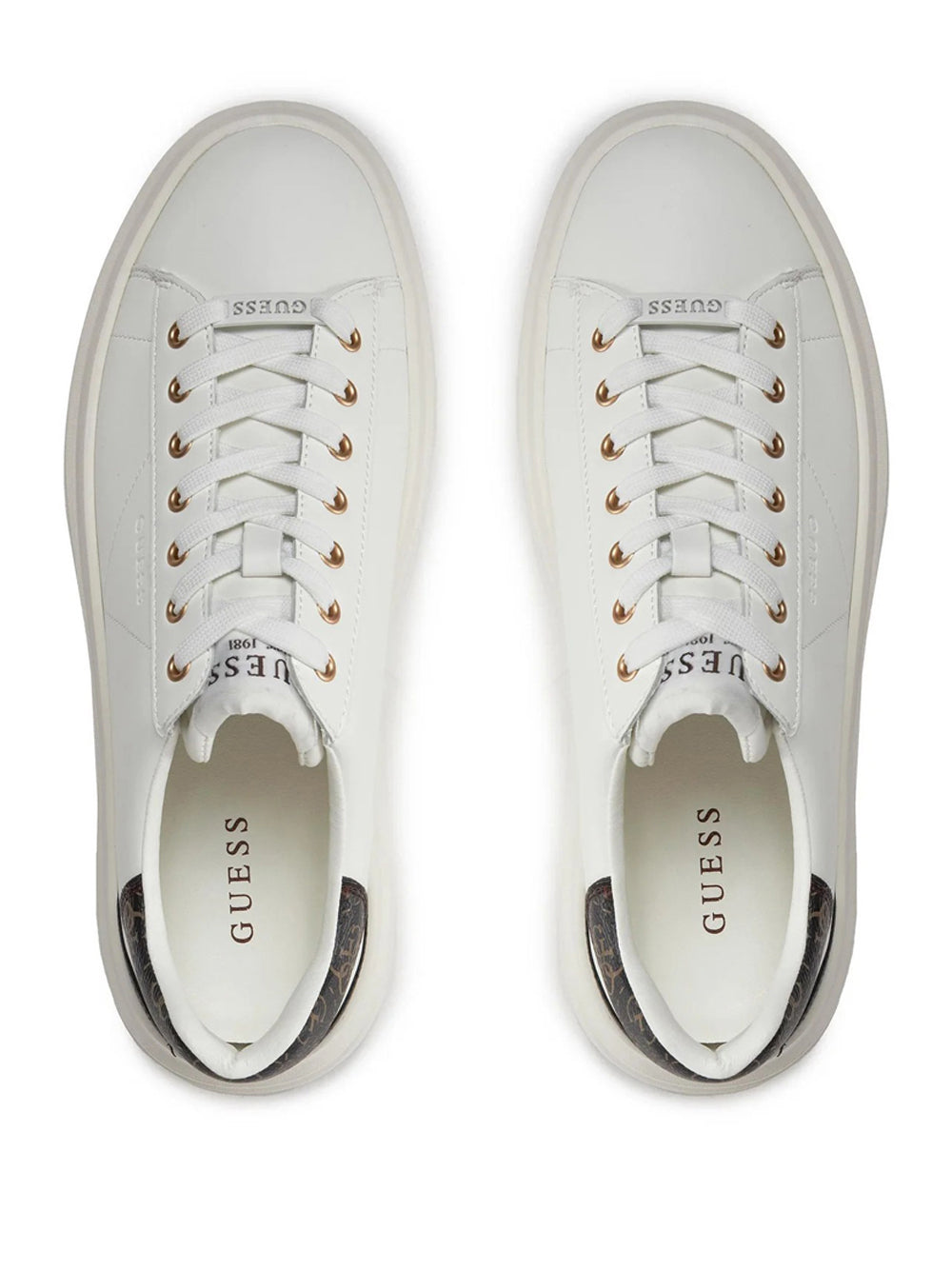 GUESS Sneakers Uomo - Bianco modello FMPVIBLEA12