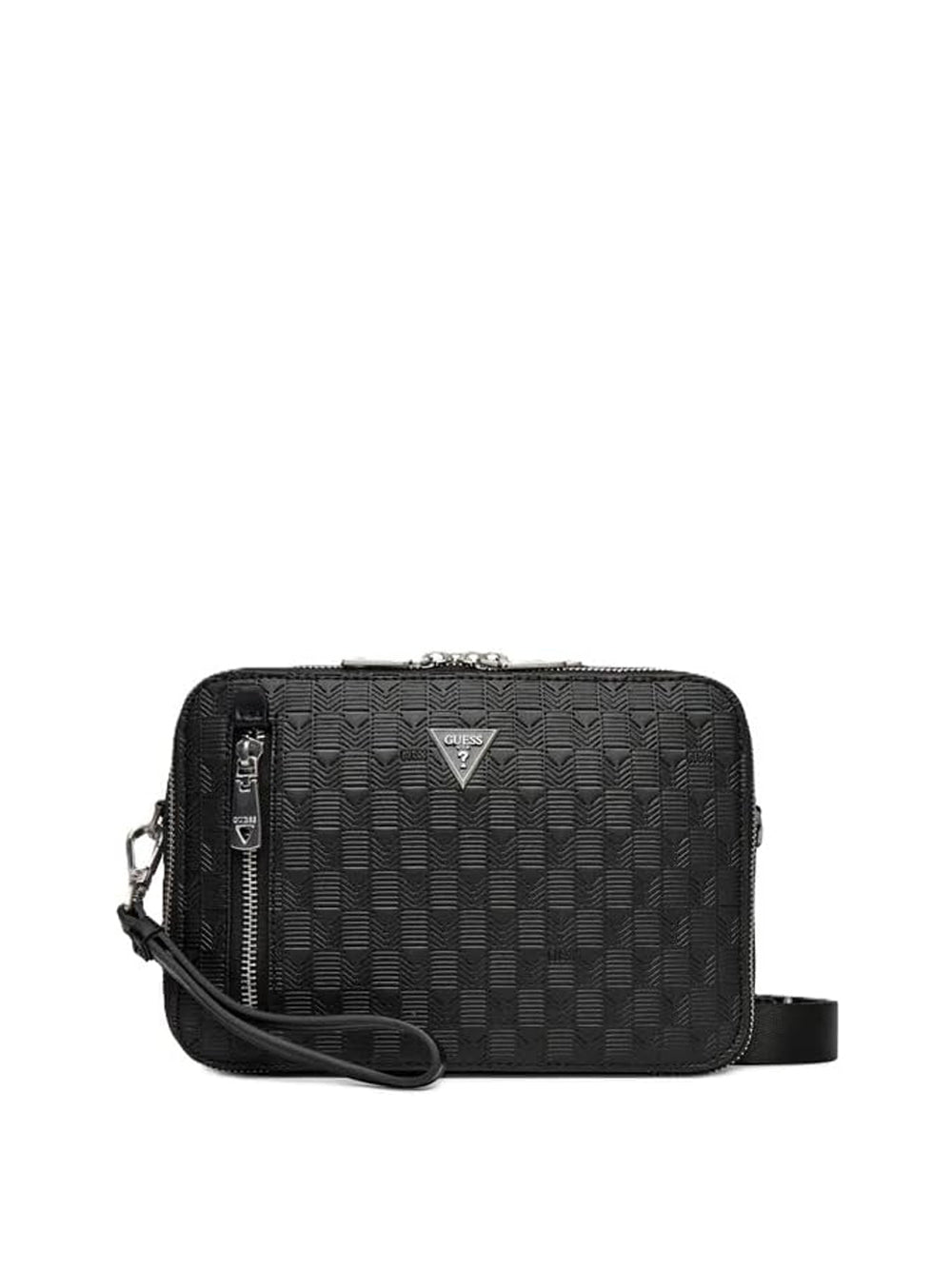 GUESS Borsa a Tracolla Uomo - Nero modello HMTODEP5229