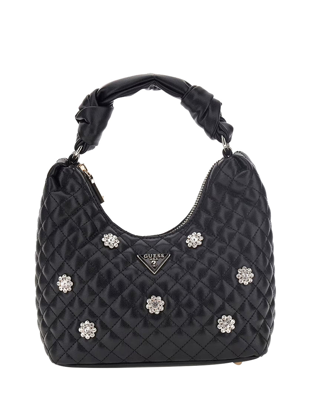 GUESS Borsa a Mano Trapuntata Donna - Nero modello HWEG8679010