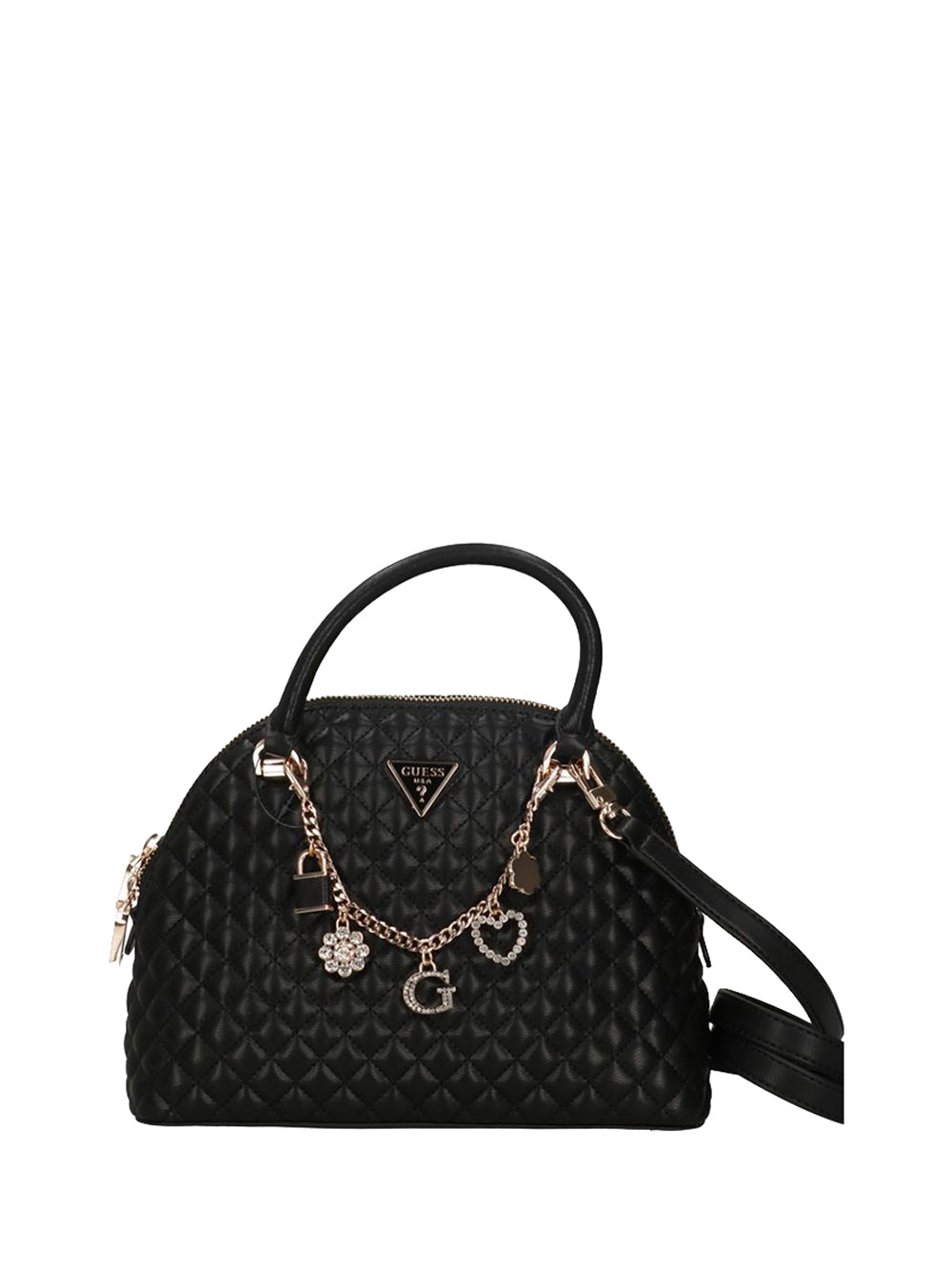 GUESS Borsa a Mano Trapuntata Donna - Nero modello HWEG8679050