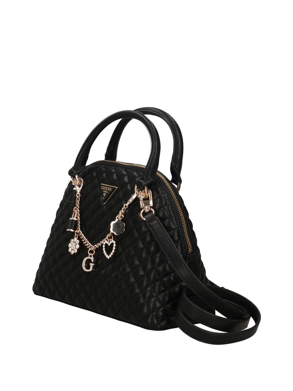 GUESS Borsa a Mano Trapuntata Donna - Nero modello HWEG8679050