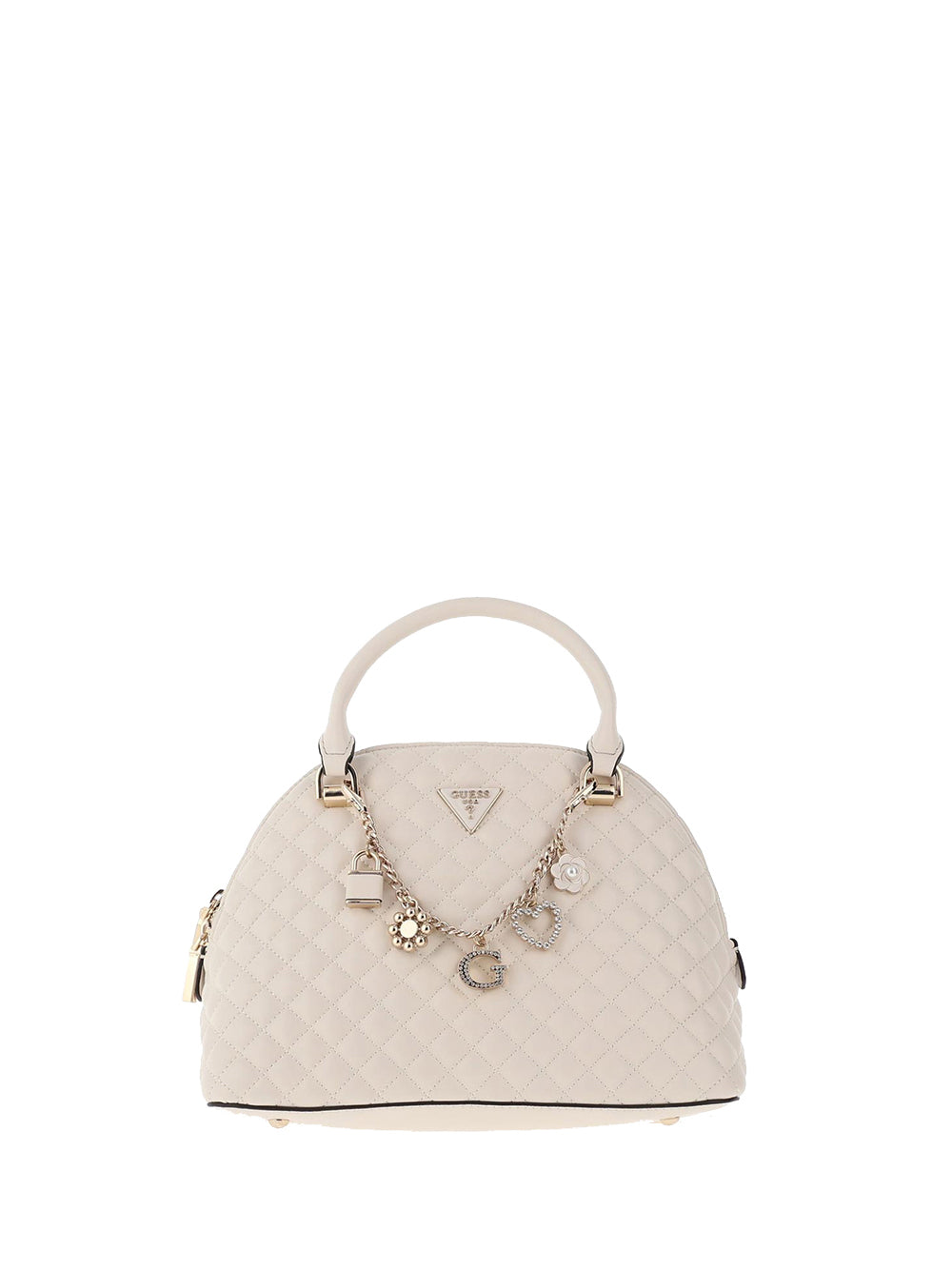 GUESS Borsa a Mano Trapuntata Donna - Bianco modello HWEG8679050