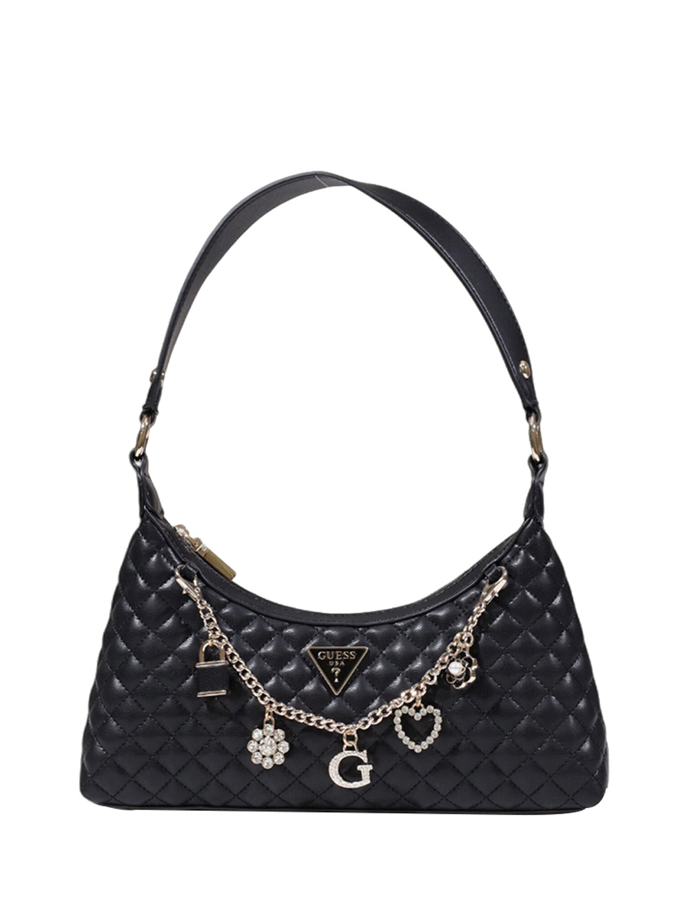 GUESS Borsa a Mano Trapuntata Donna - Nero modello HWEG8679180