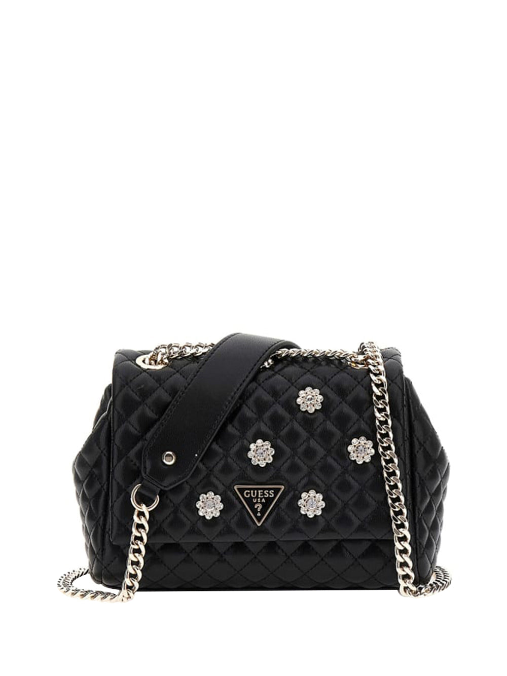 GUESS Borsa a Mano Trapuntata Donna - Nero modello HWEG8679210