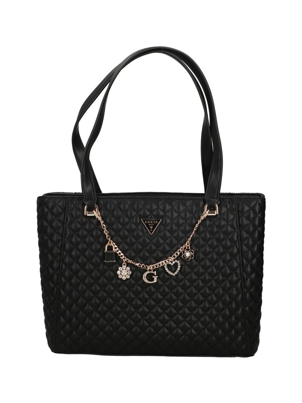 GUESS Borsa Shopping Trapuntata Donna - Nero modello HWEG8679250
