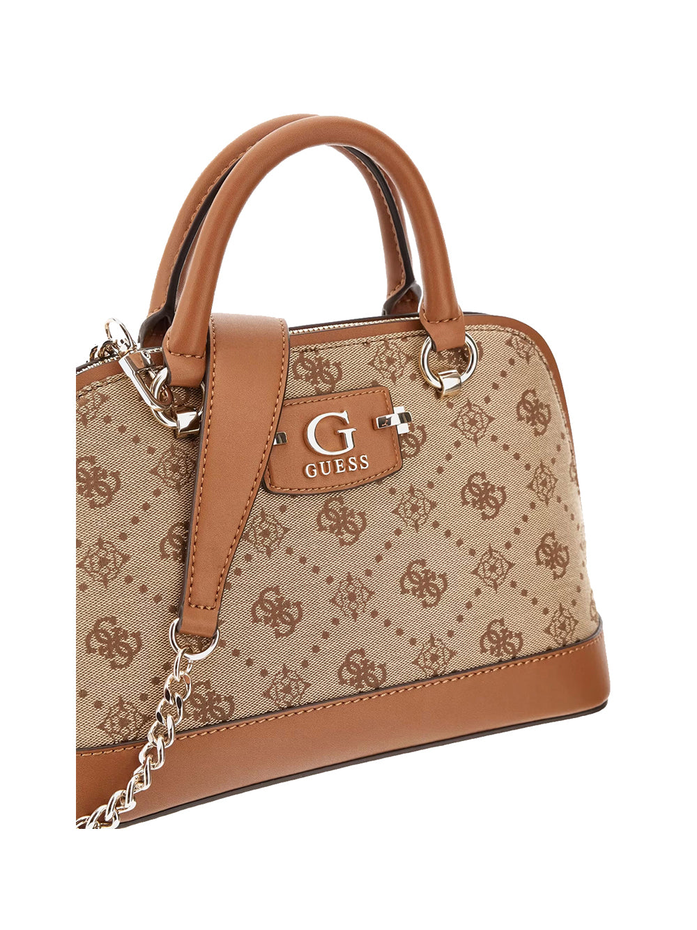 GUESS Borsa a Mano logato Donna - Marrone modello HWJP9654050