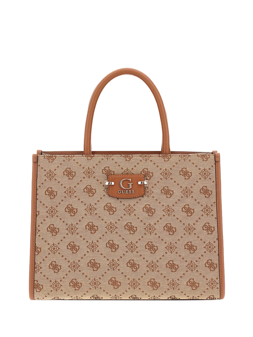 GUESS Borsa Shopping logato Donna - Marrone modello HWJP9654220