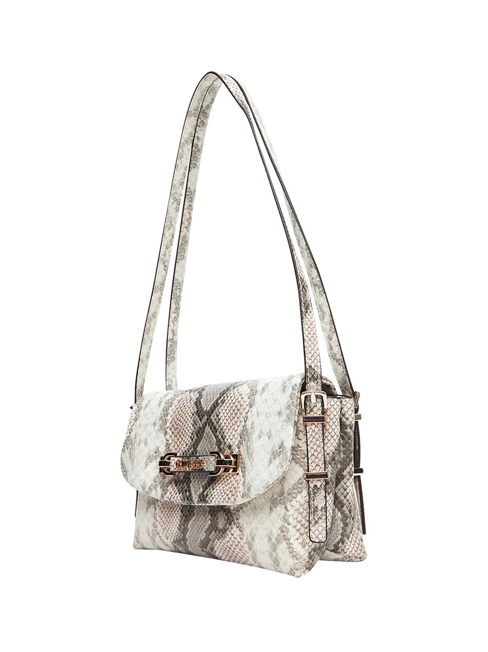 GUESS Borsa a Spalla Donna - Pitone modello HWKG9644190