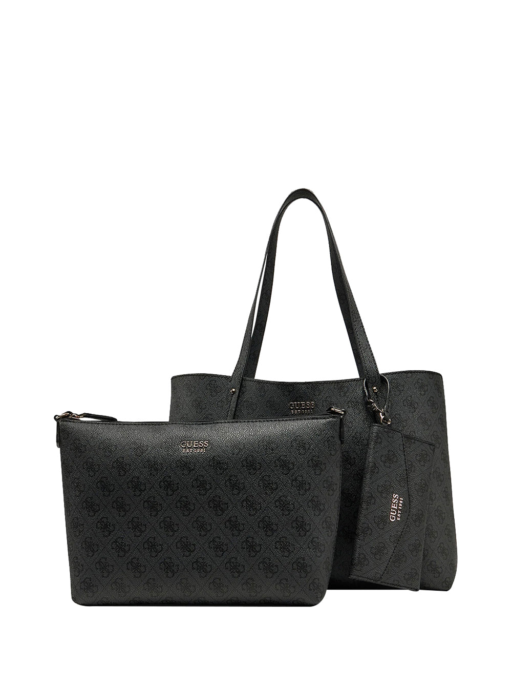 GUESS Borsa Shopping logato Donna - Grigio modello HWLG9648230
