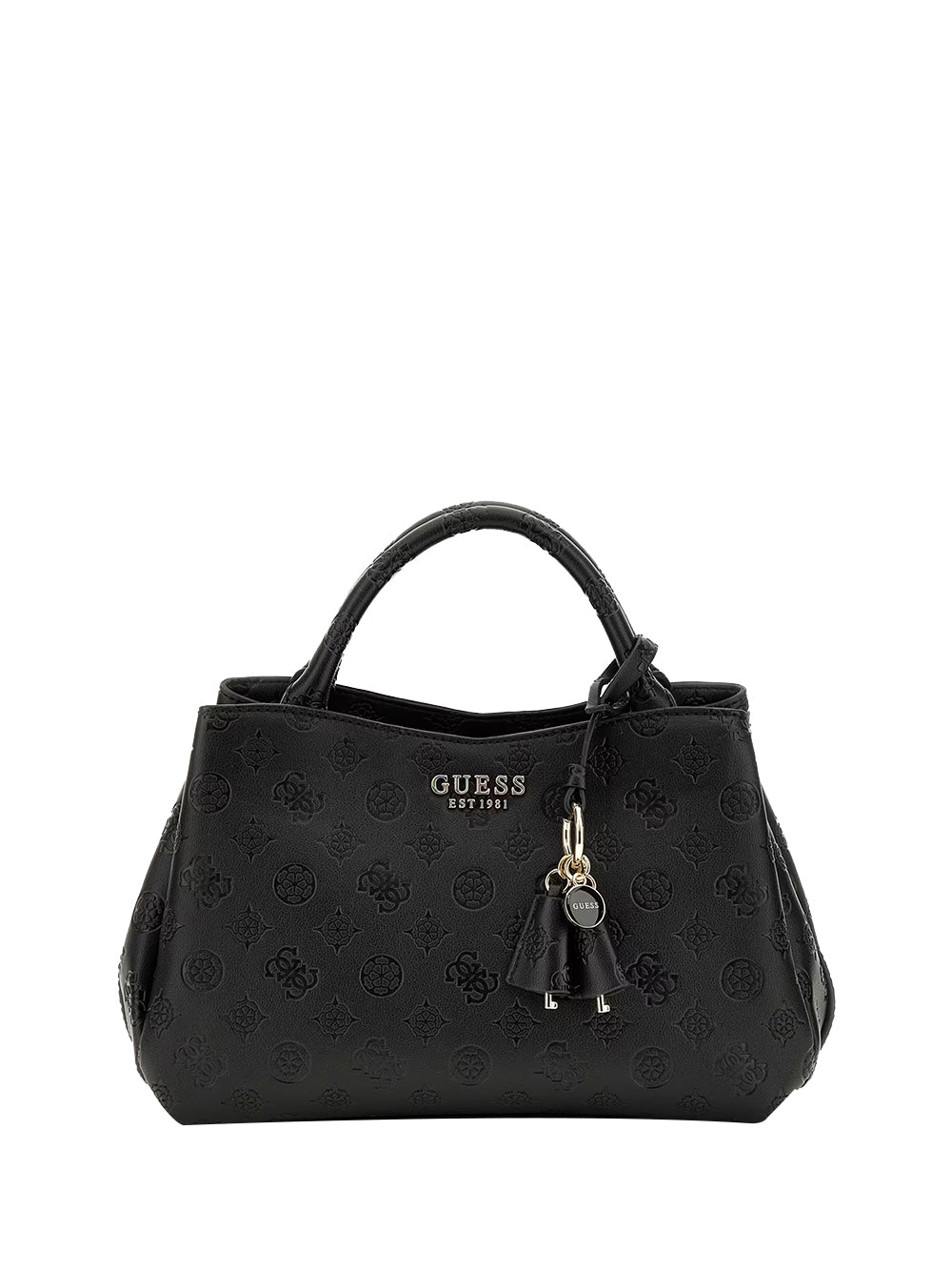 GUESS Borsa a Mano logato Donna - Nero modello HWPD9665060