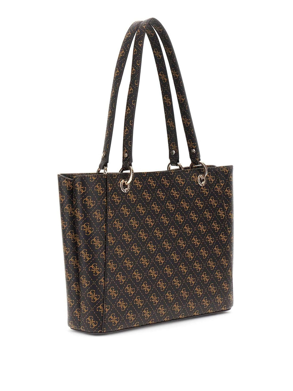 GUESS Borsa Shopping logato Donna - Marrone modello HWQG9672250