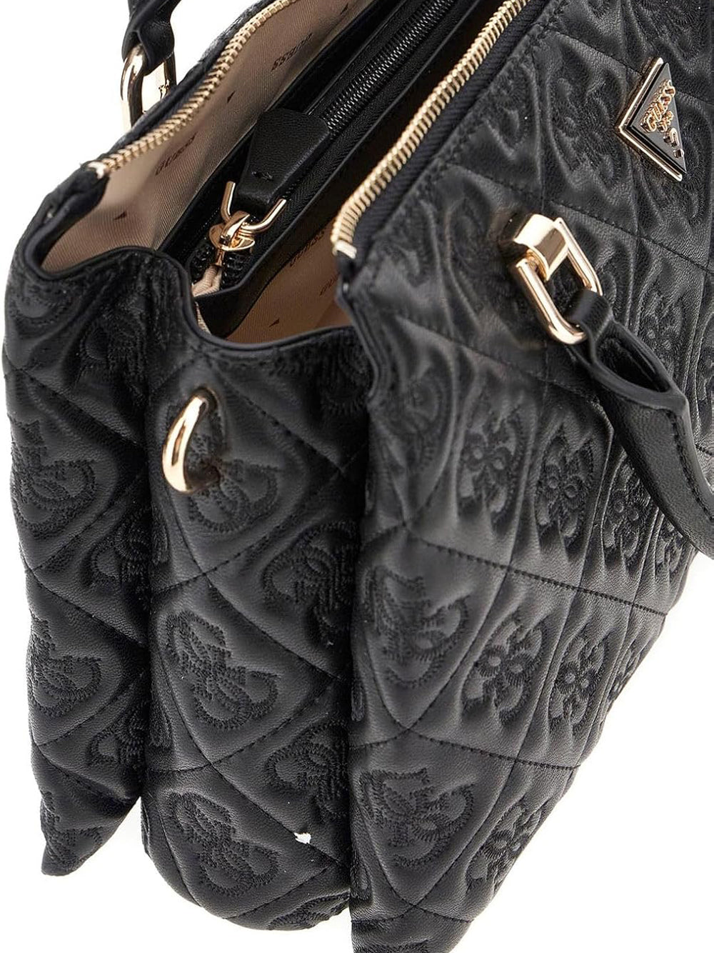 GUESS Borsa a Mano logato Donna - Nero modello HWQL9658060