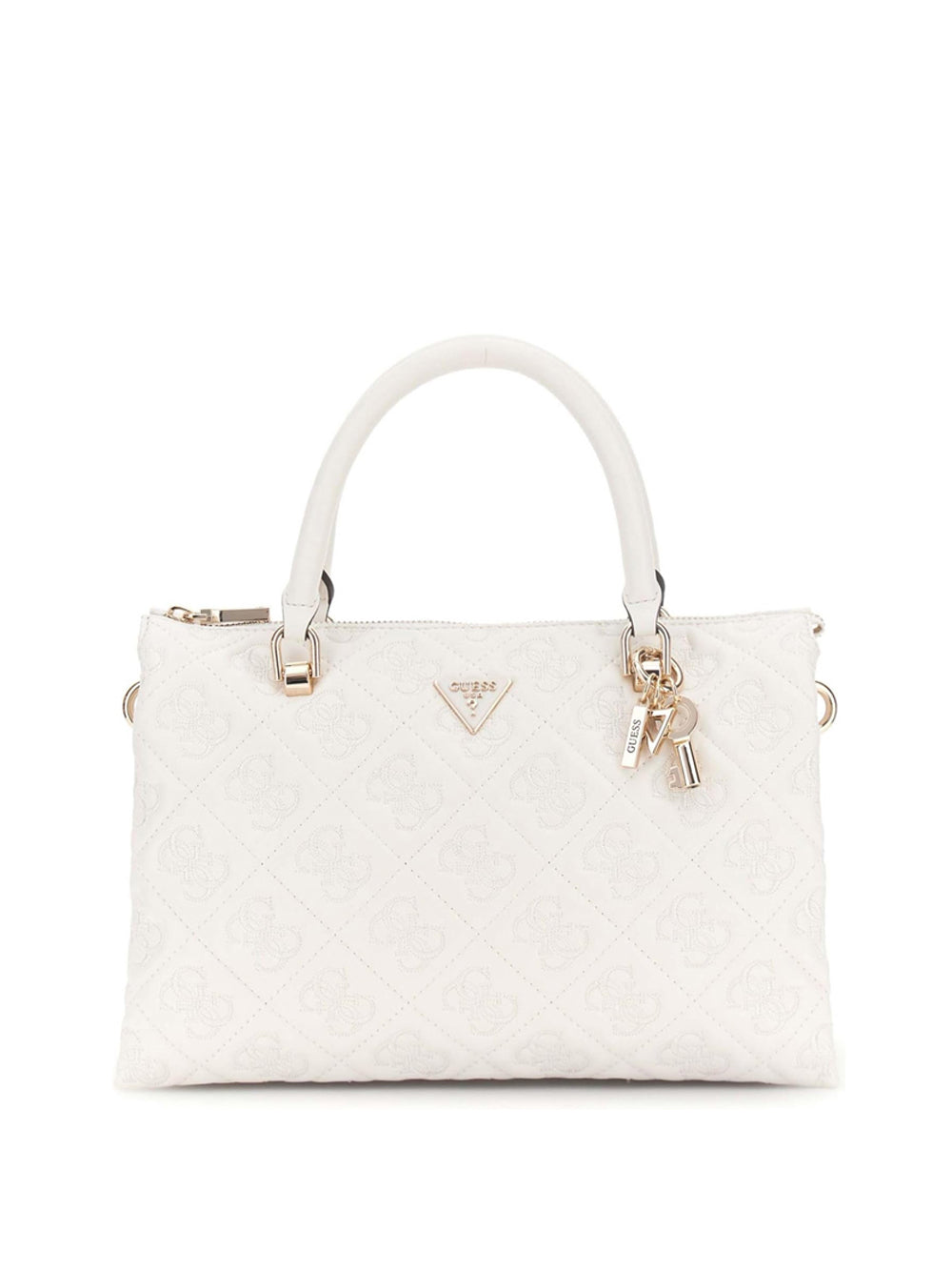 GUESS Borsa a Mano logato Donna - Bianco modello HWQL9658060