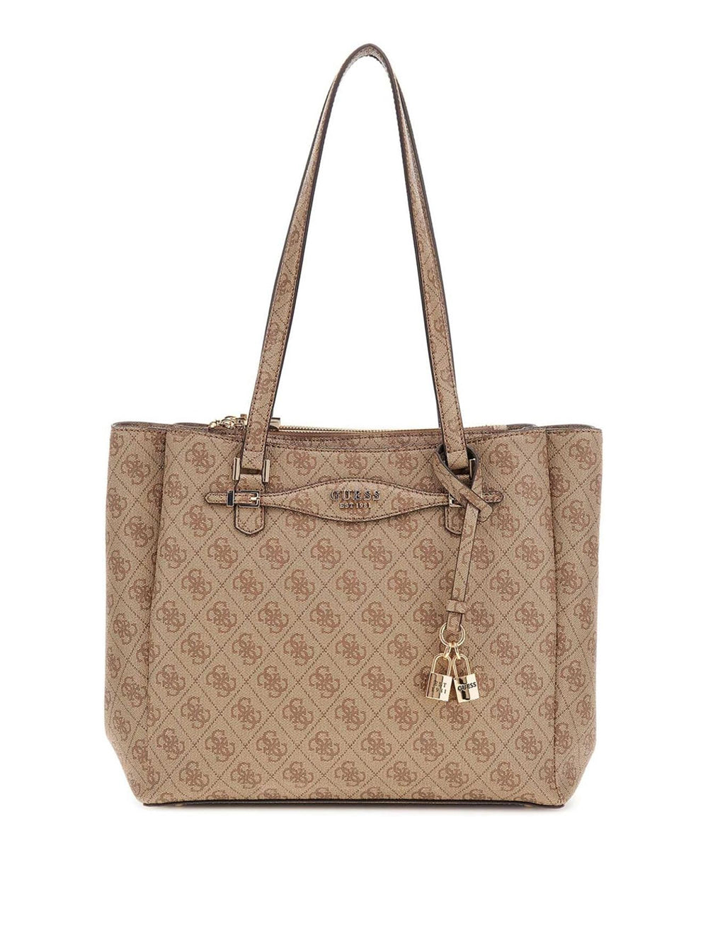 GUESS Borsa Shopping logato Donna - Marrone modello HWSG9652230