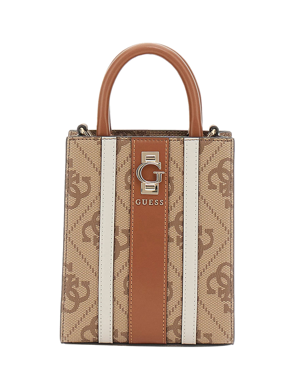 GUESS Borsa a Mano logato Donna - Marrone modello HWSO7838750